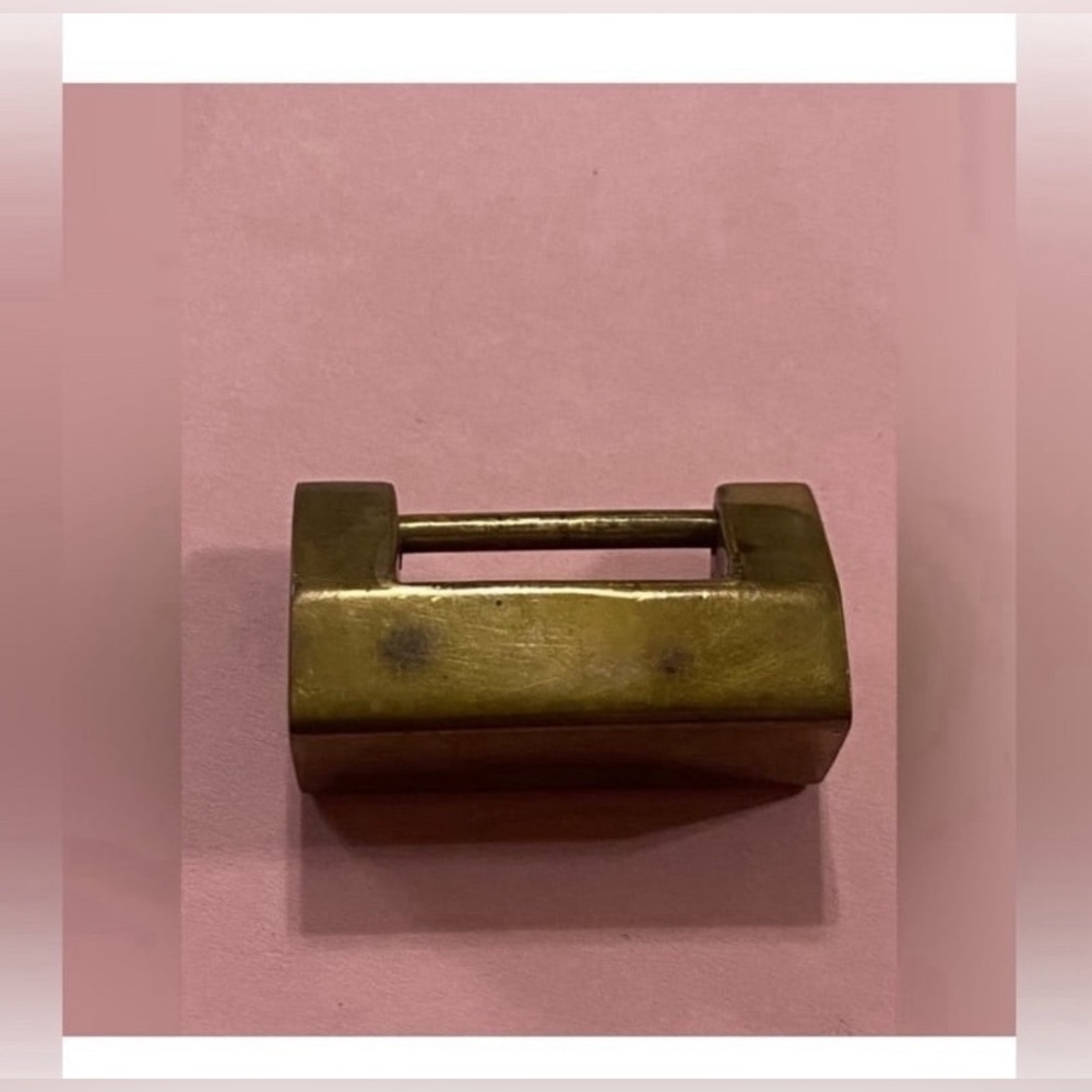 Vintage Brass Padlock #7986 NO KEY - Picture 6 of 12